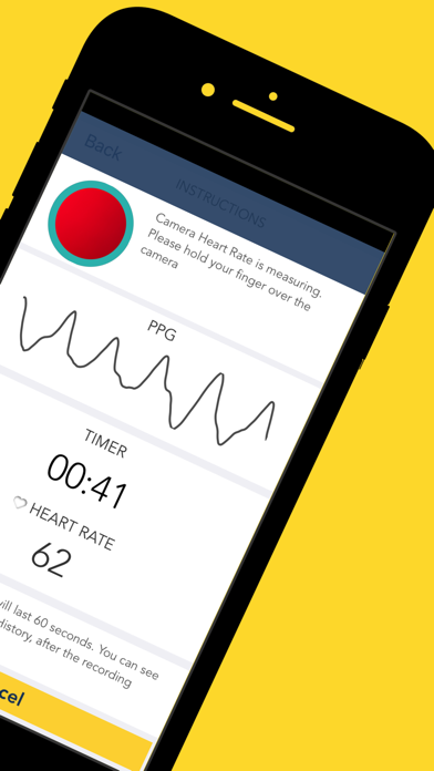 Camera Heart Rate screenshot 2