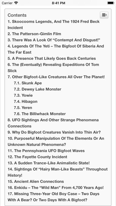 UFO Insight iPhone screenshot 6 - News app