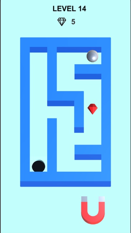 Magnet Ball Maze
