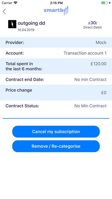 Smart-Bill Screenshot 2 - AppWisp.com Smart-Bill Screenshot 2 - AppWisp.com