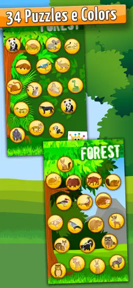 Game screenshot Forest:Toddlers Coloring Games hack