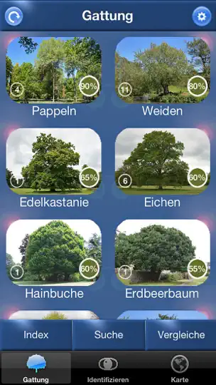 Screenshot von Baum Id Deutschland auf dem iPhone 1