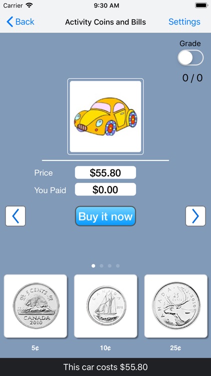 Activity Coins and Bills CAD screenshot-3