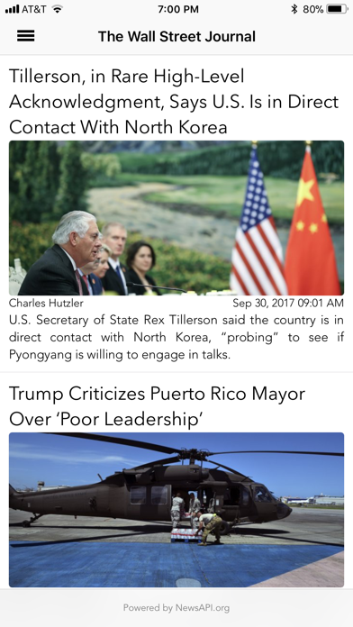 Screenshot #3 pour TheDailyNewsApp