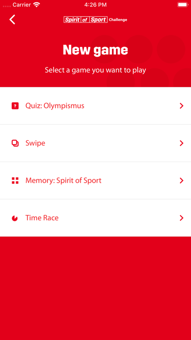 Spirit of Sport Challenge Screenshot