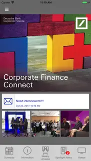 db corporate finance connect iphone screenshot 1