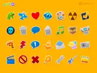 Iconfactory Stuck On Stickers ipad bilder 0