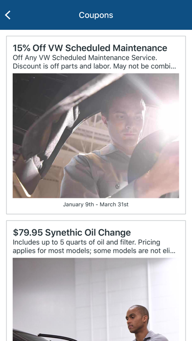 Volkswagen of Bellingham Screenshot