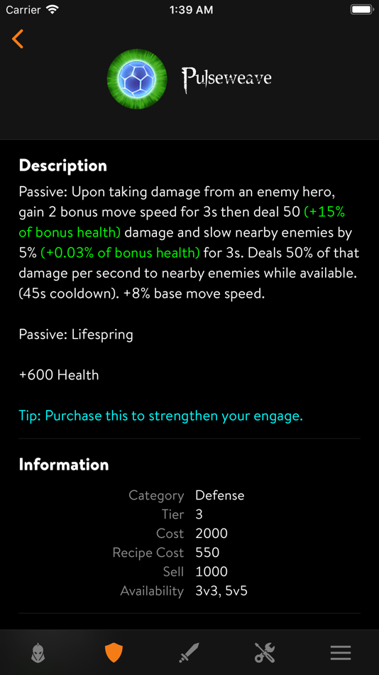 #4. GloryGuide for Vainglory (iOS) 由: Sereivoan Yong