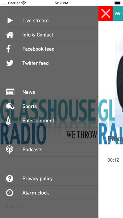 Glasshouse Radio screenshot 2