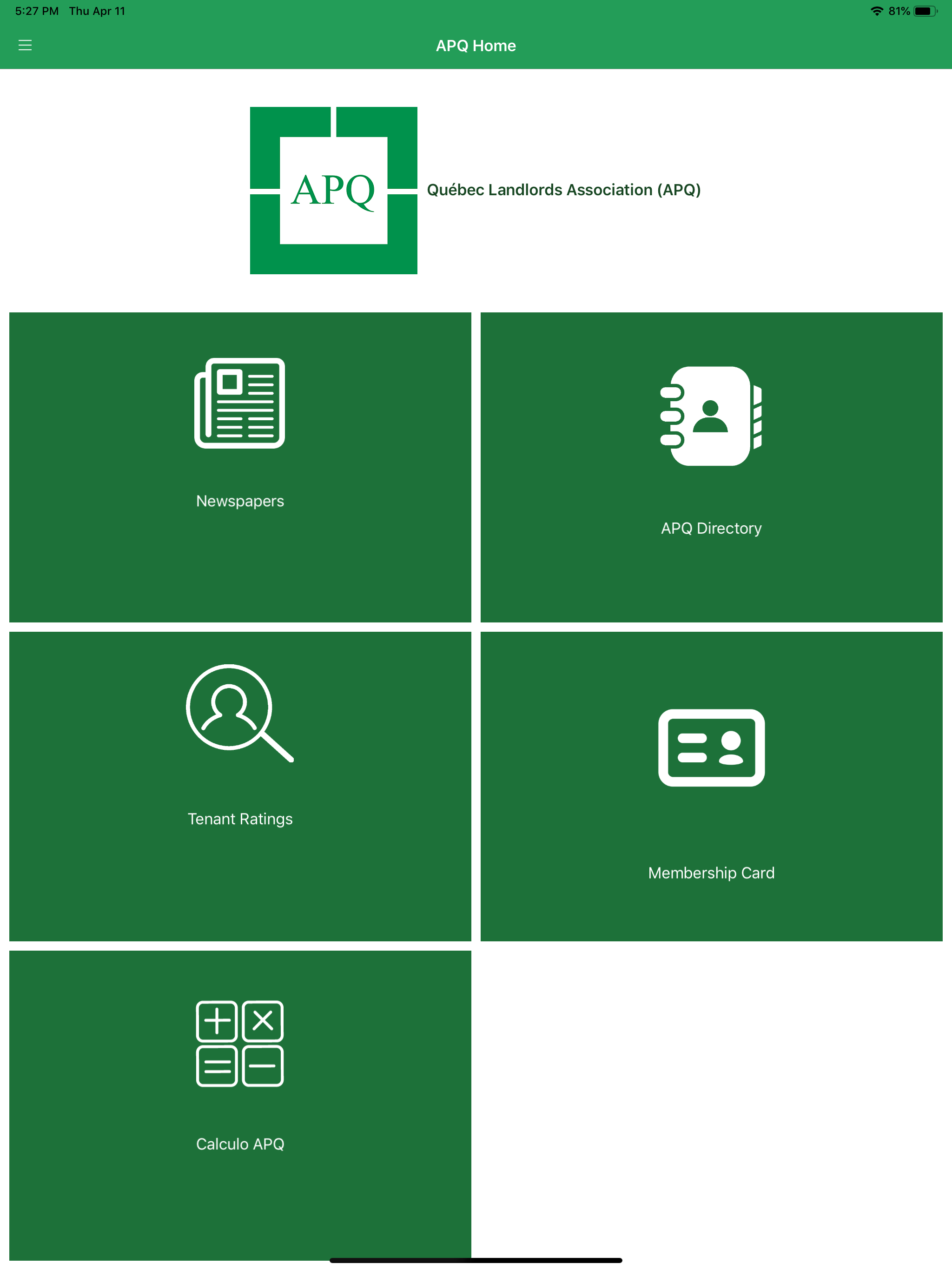 APQ Application