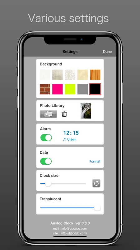 Analog Clock screenshot 5 of 5