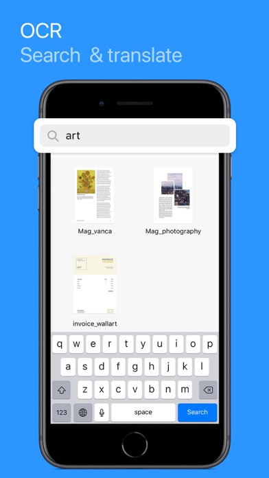 Zoho Doc Scanner - Scan PDF Screenshot