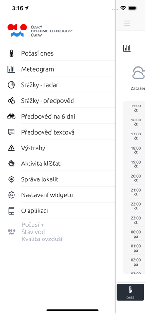 ‎ČHMÚ Screenshot