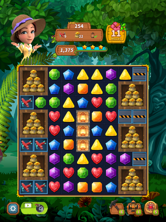 Screenshot #5 pour Jewel Park - Match 3 Puzzle