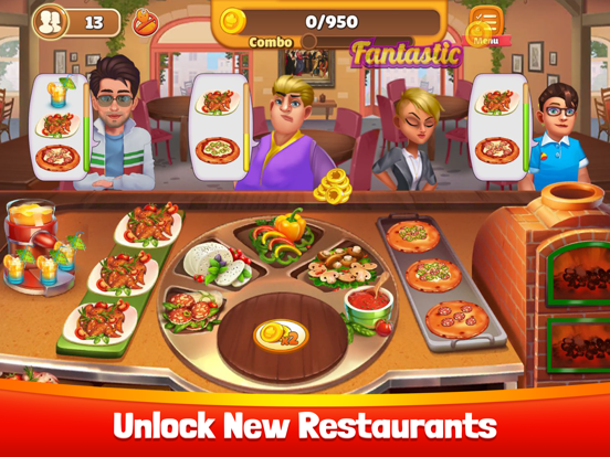 Super Cooking World iPad screenshot 3 - Games app