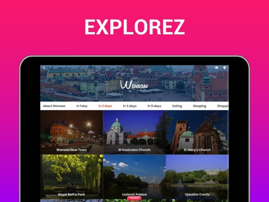 Screenshot #6 pour Varsovie Guide de Voyage