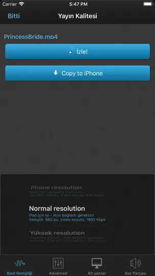 VLC Streamer Pro iPhone Ekran Görüntüsü 3