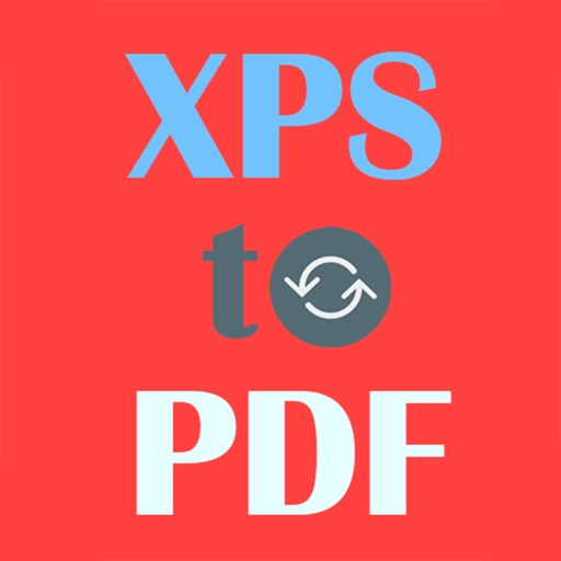 Convert XPS to PDF icon