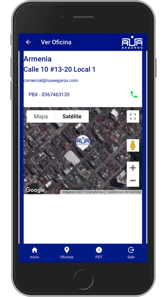 #6. RUA (iOS) 由: Rua Seguros Sociedad Ltda