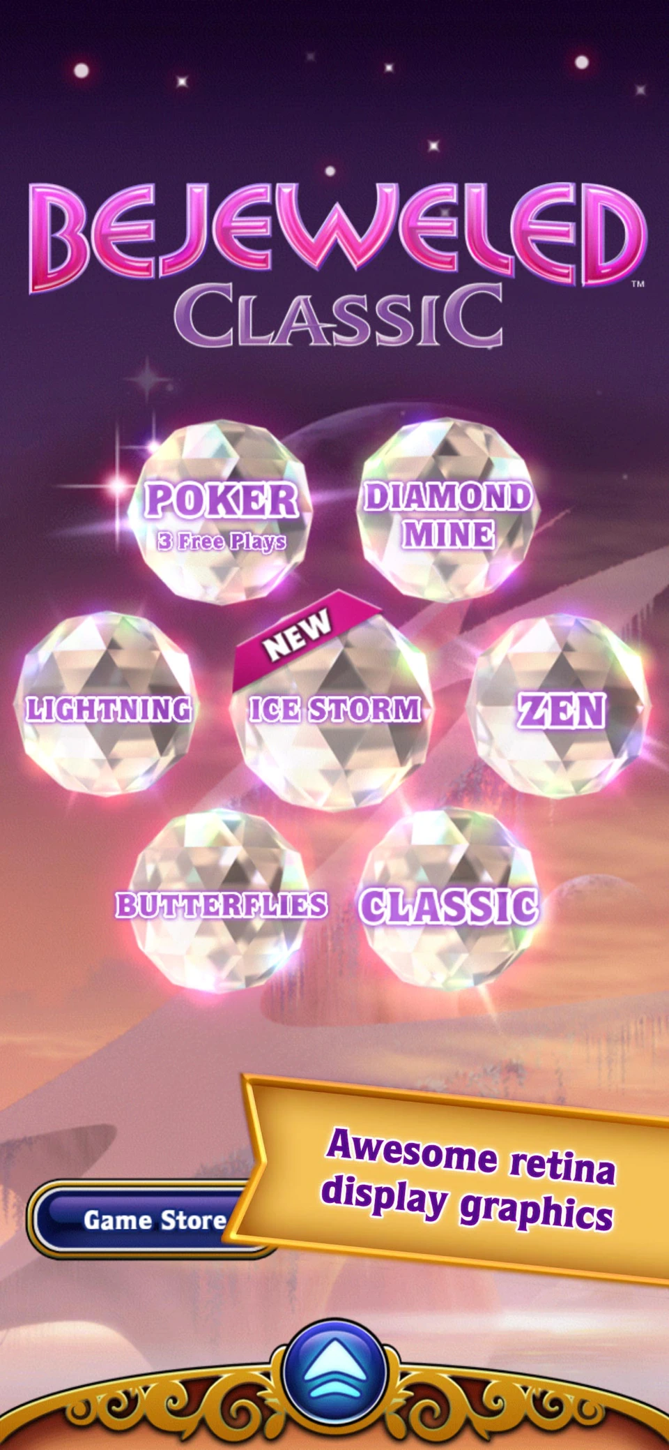 Bejeweled Classic screenshot