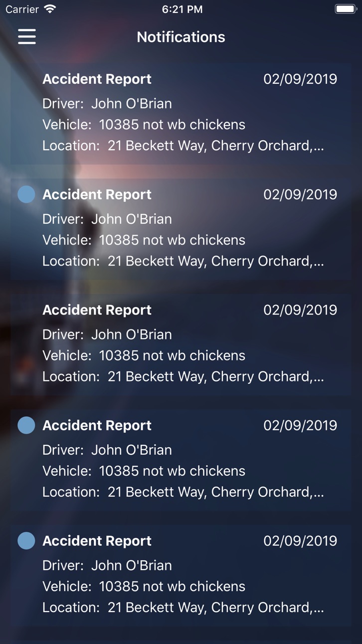 iPhone screenshot