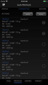 Applied Ballistics Connect screenshot