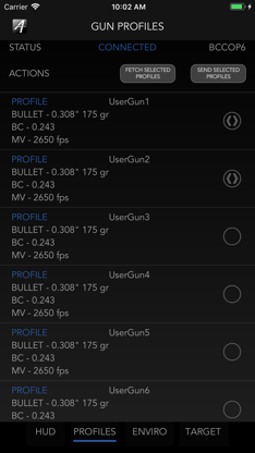 Applied Ballistics Connect screenshot 2