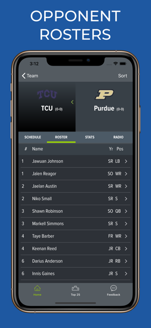 Purdue Football Schedules(圖8)-速報App