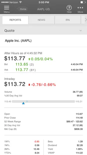 FactSet 2.0 (legacy) screenshot 3