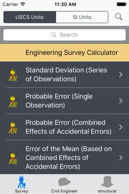 Game screenshot Engineering Survey Calculator mod apk