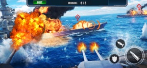 Fleet War: WW2 Strategy Battle screenshot #3 for iPhone