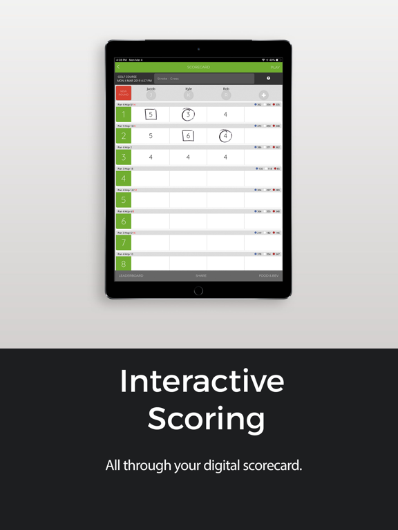 High Bridge Hills Golf Club iPad screenshot 1 - Sports app