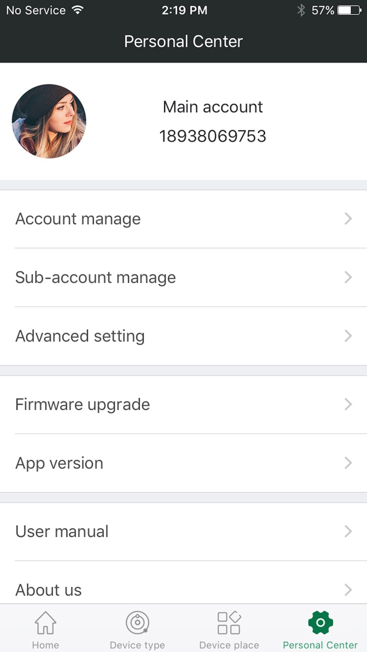 iPhone screenshot