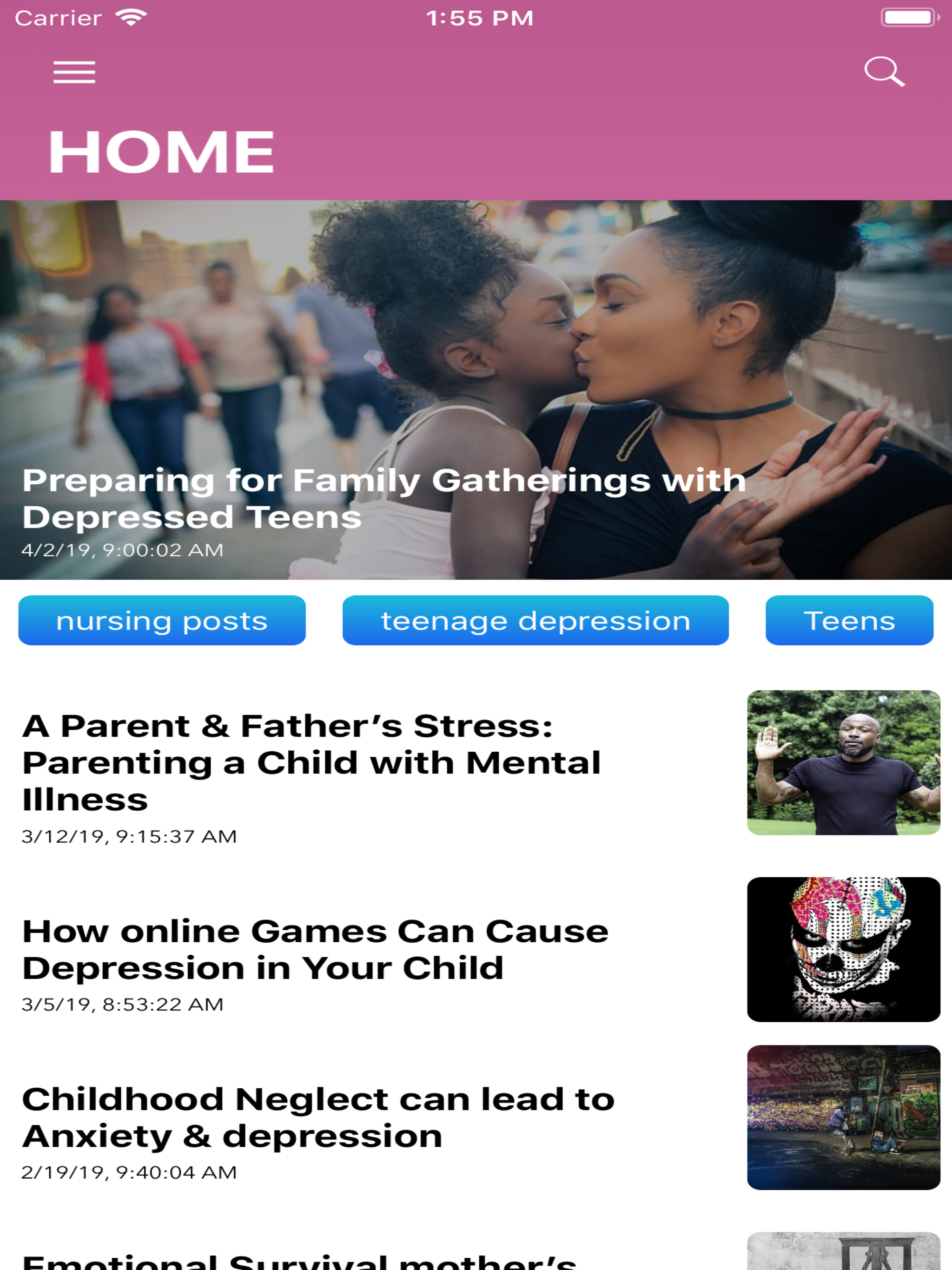 Patrice M. Foster: Teens Blog screenshot 9