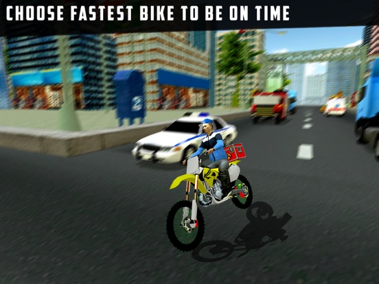 City Courier Moto Delivery iPad screenshot