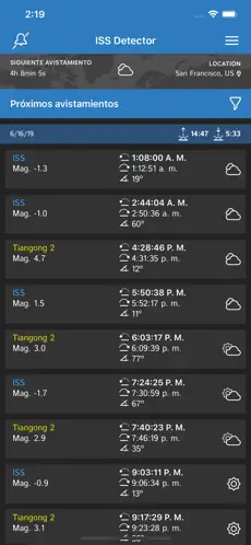 Screenshot 5 ISS Detector iphone