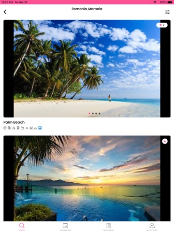 Smart Beach iPad screenshot