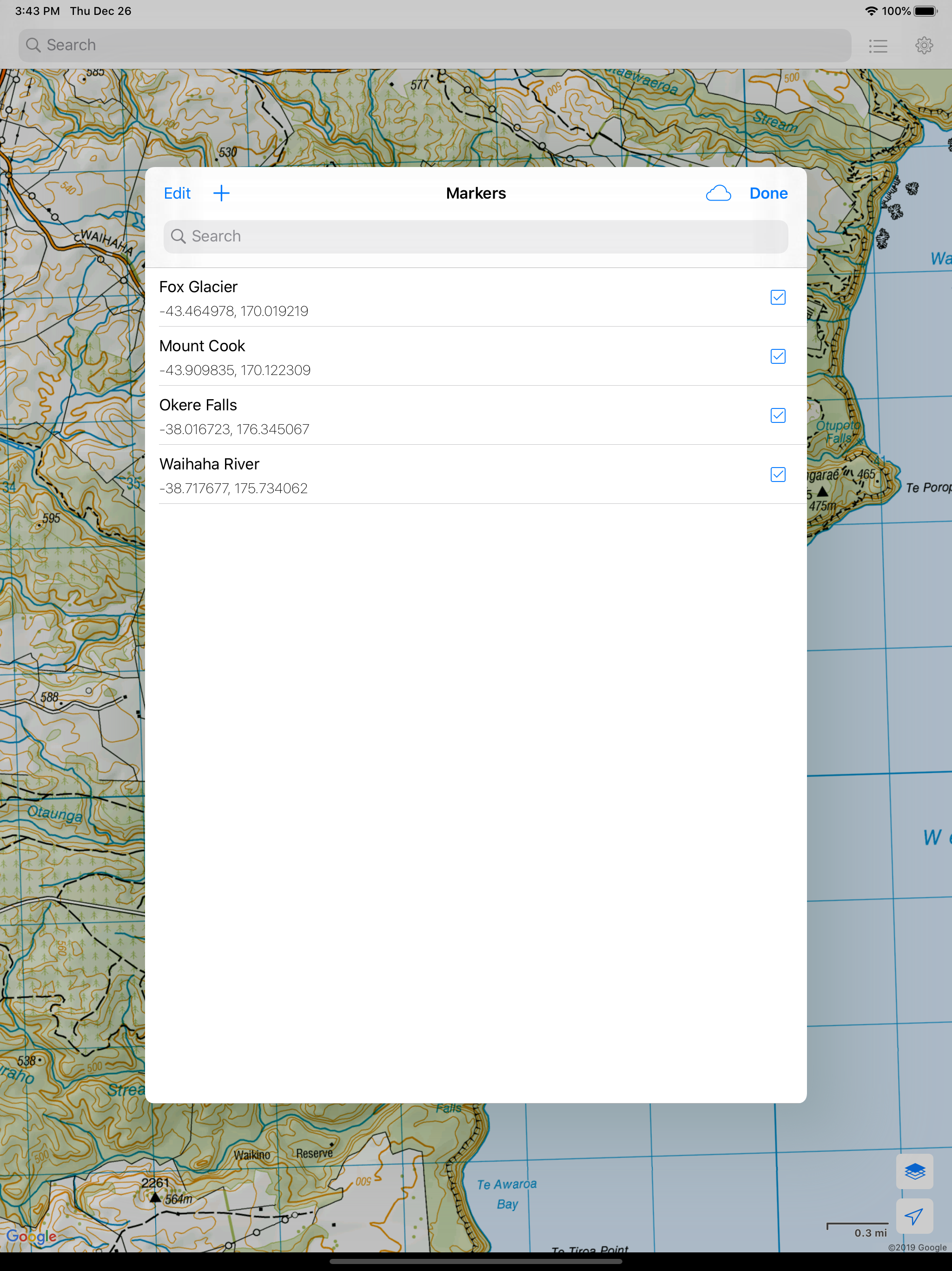 NZ Topo Map