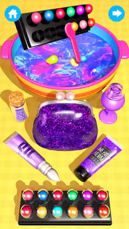 Game screenshot Makeup Slime: DIY Girl Games mod apk