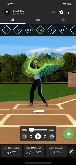 Game screenshot SwingTracker Softball apk