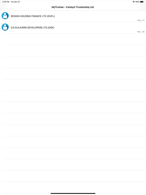 Screenshot #4 pour My Trustee