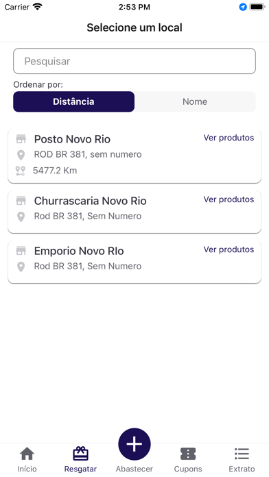 Posto Novo Rio Screenshot