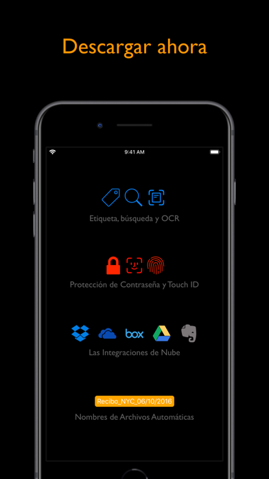 JotNot Escáner Pro App Store preview screenshot 5