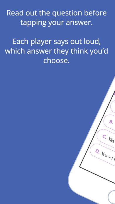 Drink and Tell - Drinking Game Screenshot
