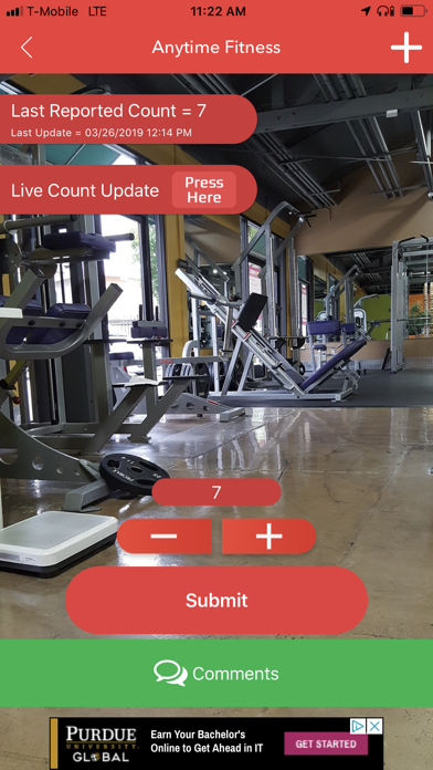 Gym Occupancy screenshot 3