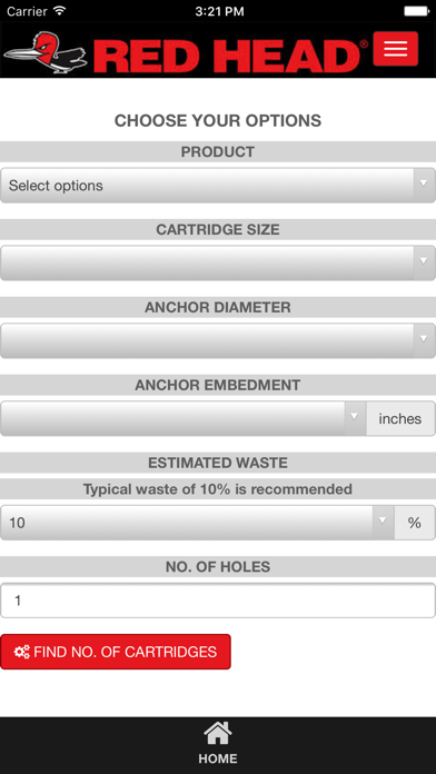 RedHead Calculator Screenshot
