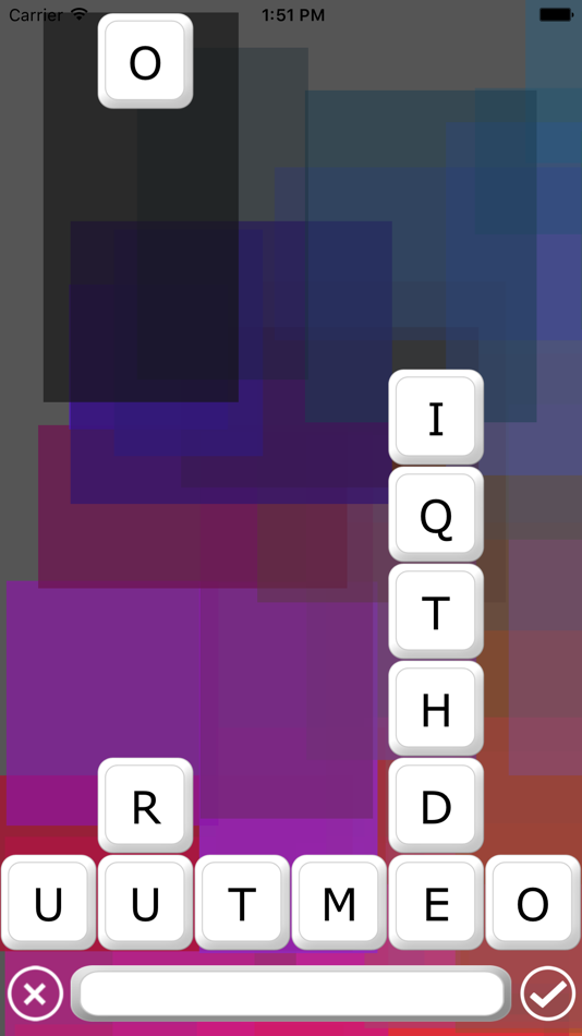 #3. Word Drop Game (iOS) Podle: JOhn Lyons