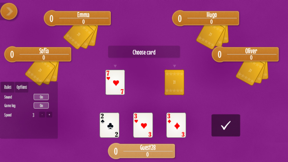 Thirty one - 31 card game screenshot
