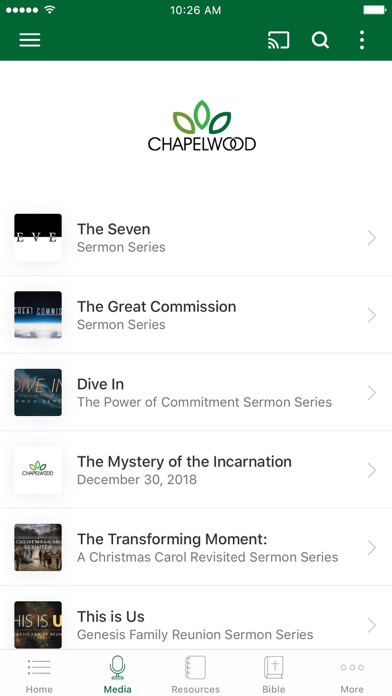 Chapelwood Discipleship Screenshot